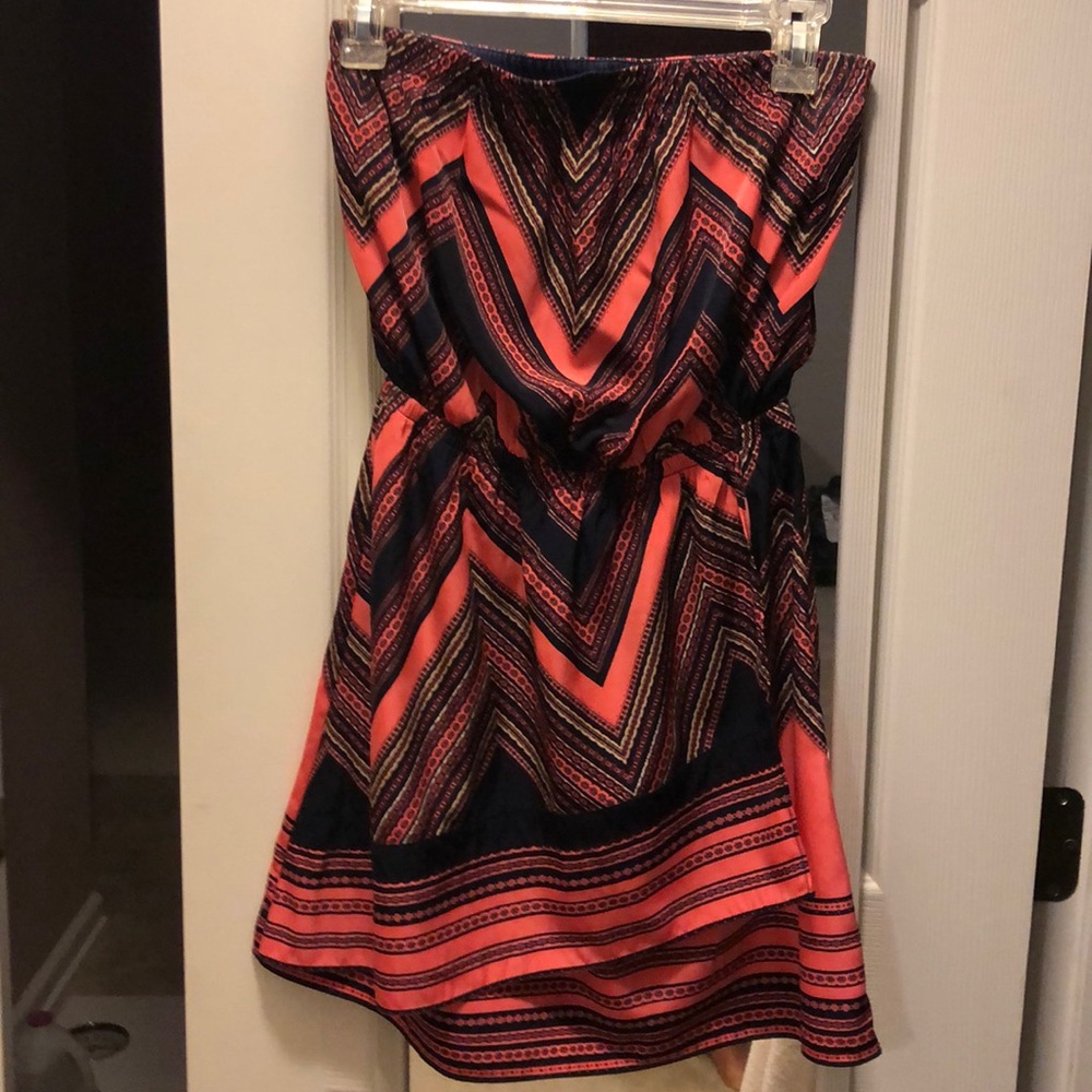 Strapless sun dress
